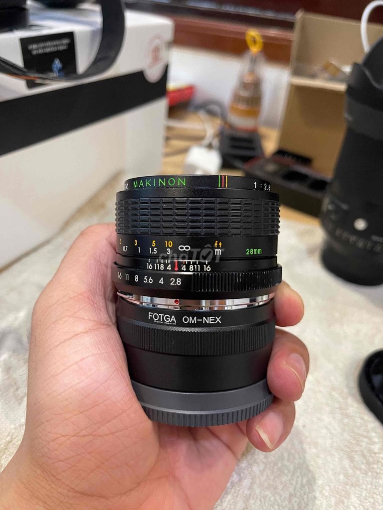 Ống kính Makinon MF 28 f2.8 Đen. Mua bán Máy ảnh, Máy quay tại Quận Sơn Trà Đà Nẵng được đăng bởi Hoang Tran hình 1