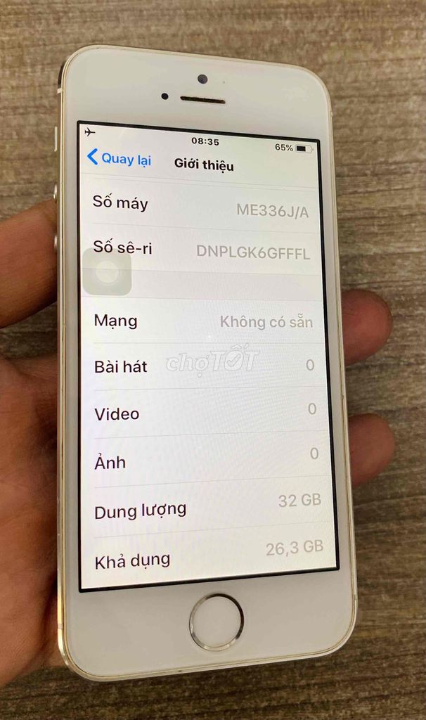 Bán iphone 5s QT 32gb !. Mua bán Điện thoại tại Quận 3 Tp Hồ Chí Minh được đăng bởi Mr Wang hình 1