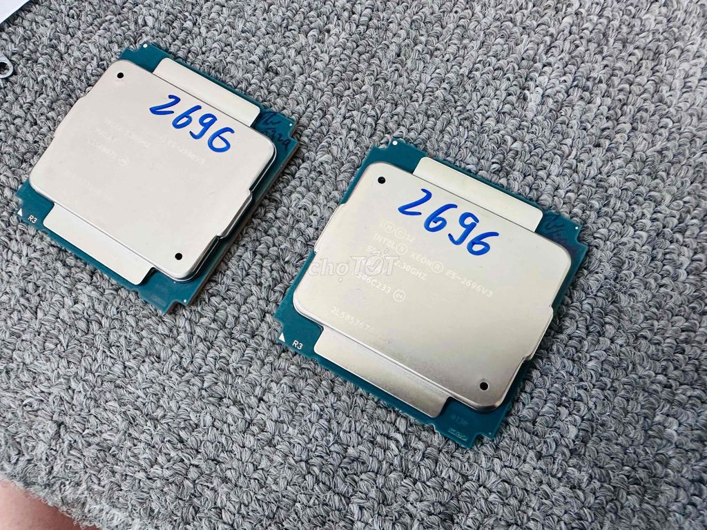 CPU Xeon E5 2696 v3 18 nhân 36 luồng BH 12T