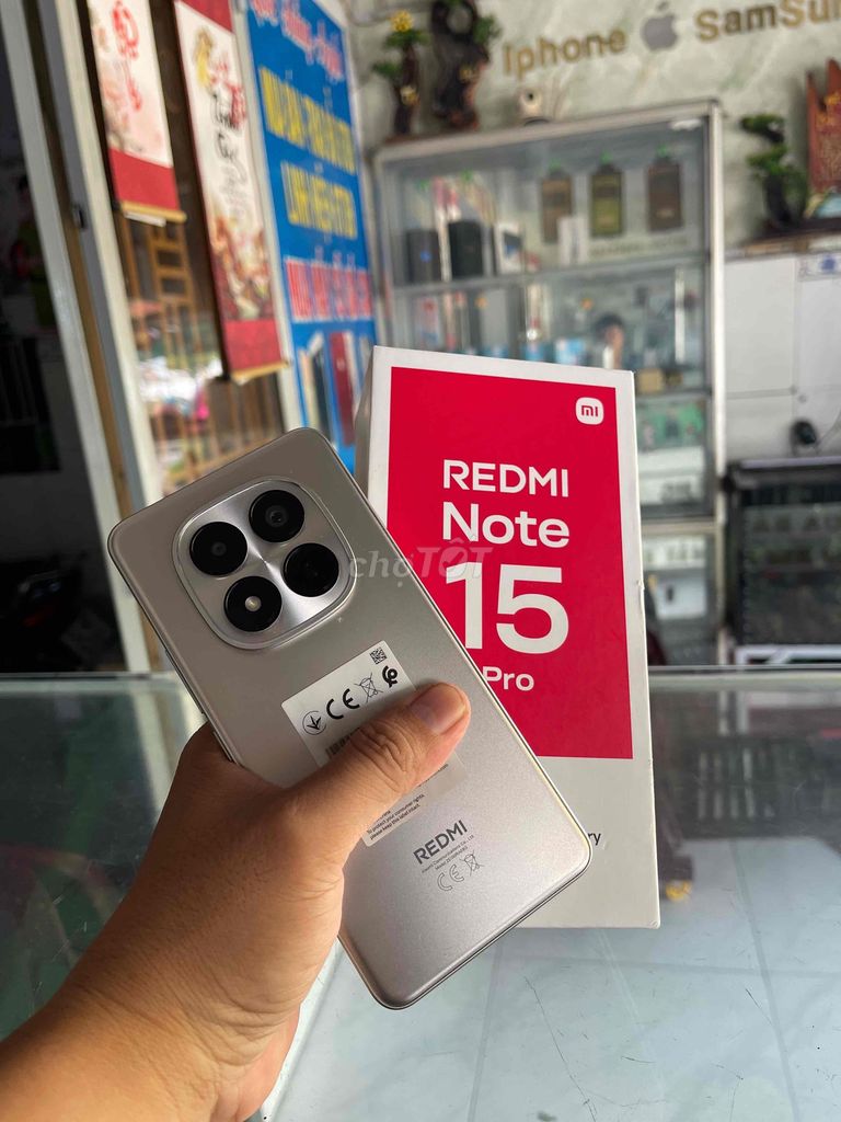 Redmi Note 15 Pro 256GB Xám funbox bh t7/27. Mua bán Điện thoại tại Huyện Củ Chi Tp Hồ Chí Minh được đăng bởi nguyễn quốc Thắng hình 1