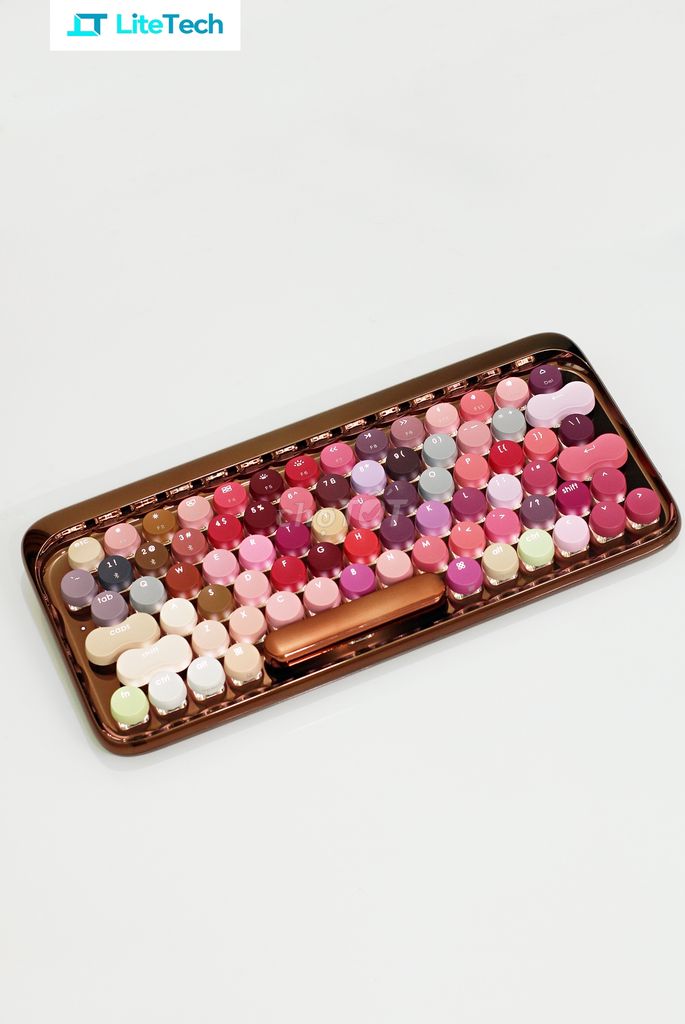 Bàn phím không dây Lofree Bloom Rose Gold như mới. Mua bán Phụ kiện (Màn hình, Chuột...) tại Quận 3 Tp Hồ Chí Minh được đăng bởi LiteTech Store hình 1