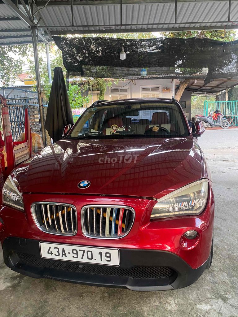 BMW X1 màu Đỏ. Mua bán Ô tô tại Huyện Hòa Vang Đà Nẵng được đăng bởi lê anh tú  hình 2