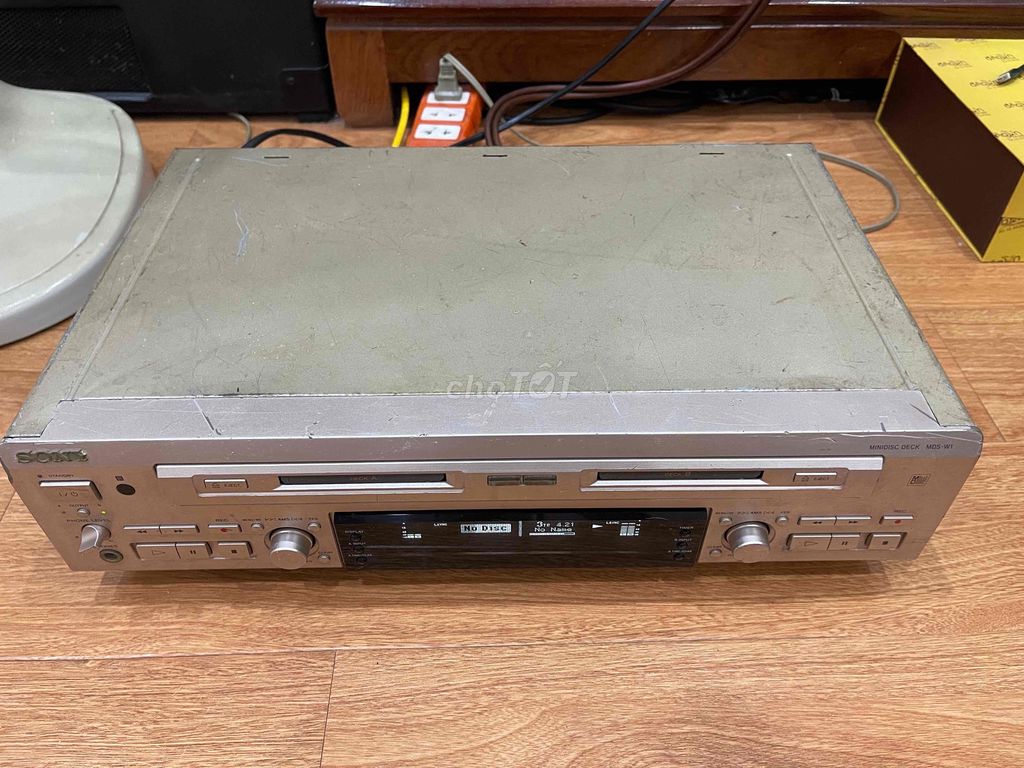 Thanh lý đầu sony minidisc deck MDS-W1 thu khách