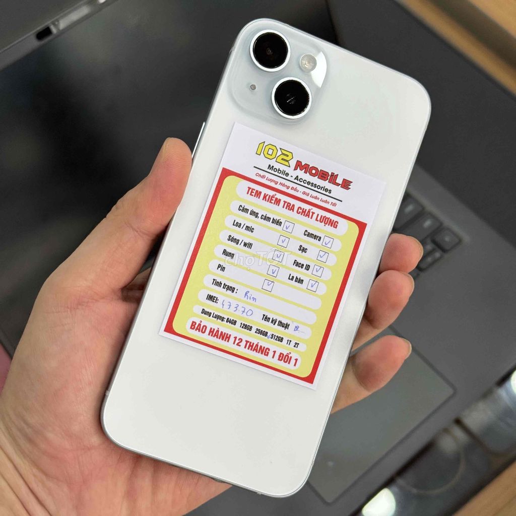 iPhone 15 Plus 256GB xanh Đã sử dụng. Mua bán Điện thoại tại Thành phố Buôn Ma Thuột Đắk Lắk được đăng bởi Nguyễn Hoàng hình 1