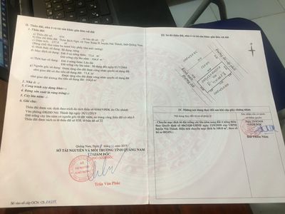 BÁN LÔ ĐẤT RỘNG, ĐẸP - NGAY MẶT TIỀN ĐƯỜNG LIÊN XÃ TAM XUÂN