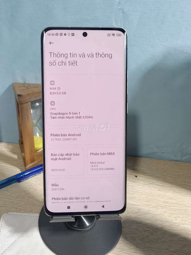 Xiaomi Mi 12 128GB Xám Snapdragon 8 Gen 1. Mua bán Điện thoại tại Quận Nam Từ Liêm Hà Nội được đăng bởi Hoàng Đông hình 1
