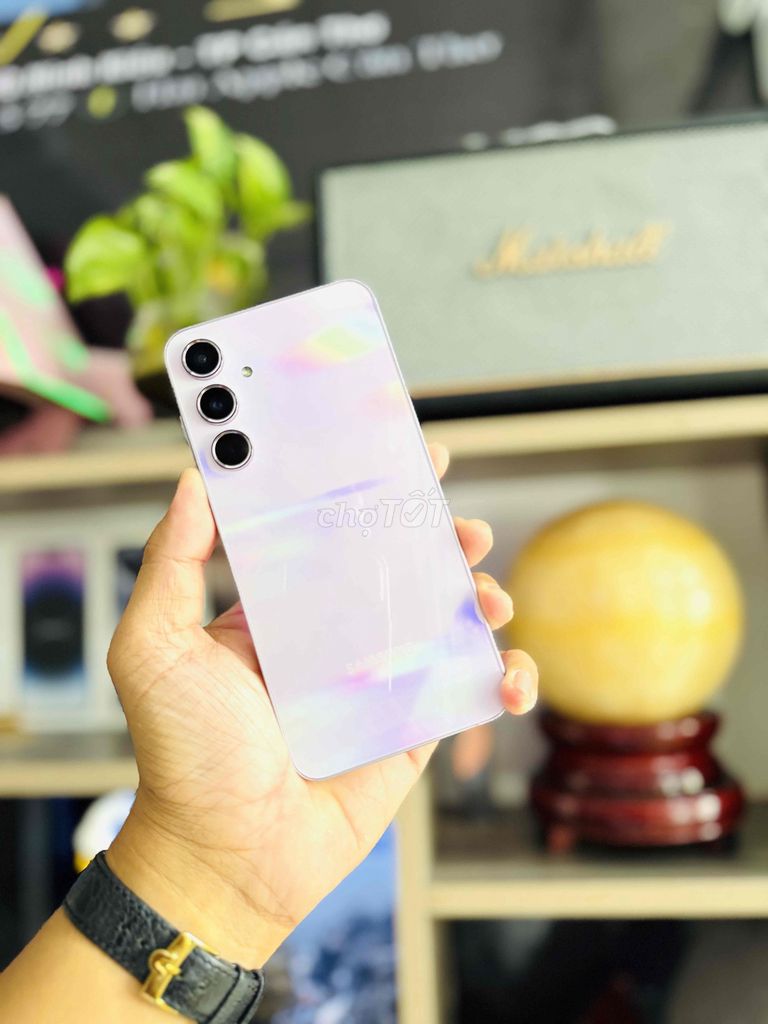 Samsung Galaxy A55 5G  Ram 12GB 256GB Tím. Mua bán Điện thoại tại Quận Ninh Kiều Cần Thơ được đăng bởi HẢI APPLE CẦN THƠ hình 1