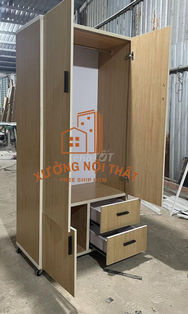 Tủ quần áo Nhựa Đài Loan 1m8x82cmx47cm. Mua bán Tủ, kệ gia đình tại Huyện Hóc Môn Tp Hồ Chí Minh được đăng bởi Xưởng Tủ Nhựa Sài Gòn hình 1