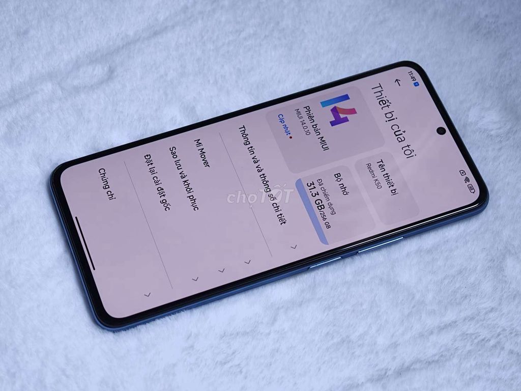 Redmi K50 12GB/256GB máy đẹp giá tốt. Mua bán Điện thoại tại Quận Bình Tân Tp Hồ Chí Minh được đăng bởi Hiếu hình 1