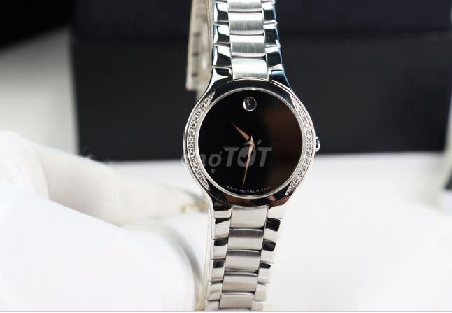 ĐH Nữ Movado Serio Niềng Đính Kim Cương Size26. Mua bán Đồng hồ tại Thành phố Thủ Đức Tp Hồ Chí Minh được đăng bởi Khoi Tran hình 1