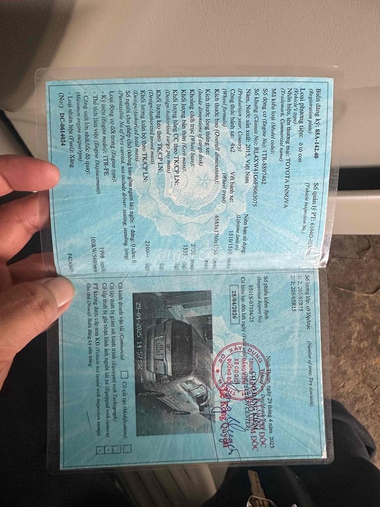 gd cần bán Toyota Innova 2015 E. Mua bán Ô tô tại Thành phố Buôn Ma Thuột Đắk Lắk được đăng bởi Phong phú hình 17