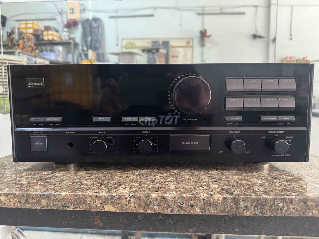 Amply Sansui au-@607 cs-240w máy chạy 8 sò Sanken. Mua bán Tivi, Âm thanh tại Quận 12 Tp Hồ Chí Minh được đăng bởi Thao Đặng hình 1