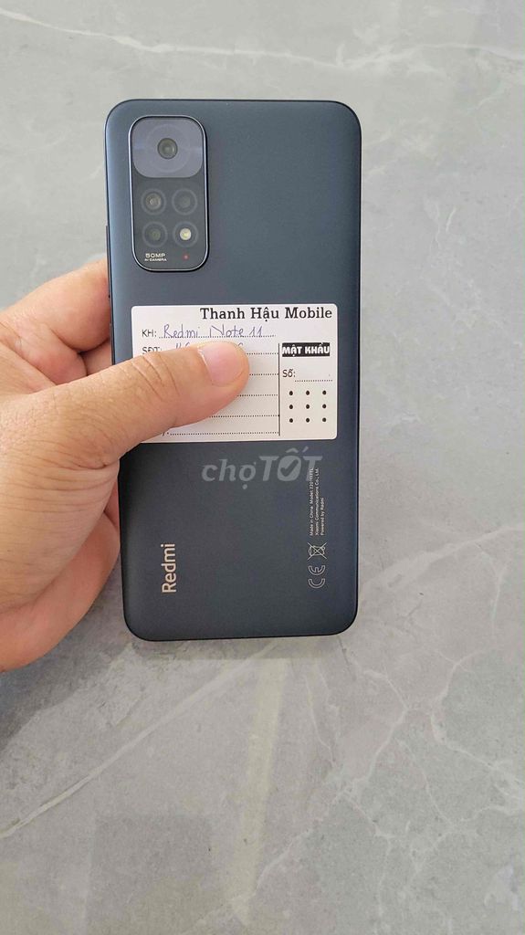 Xiaomi Redmi Note 11 128GB Xám. Mua bán Điện thoại tại Quận 12 Tp Hồ Chí Minh được đăng bởi Hùng Smartphone hình 1