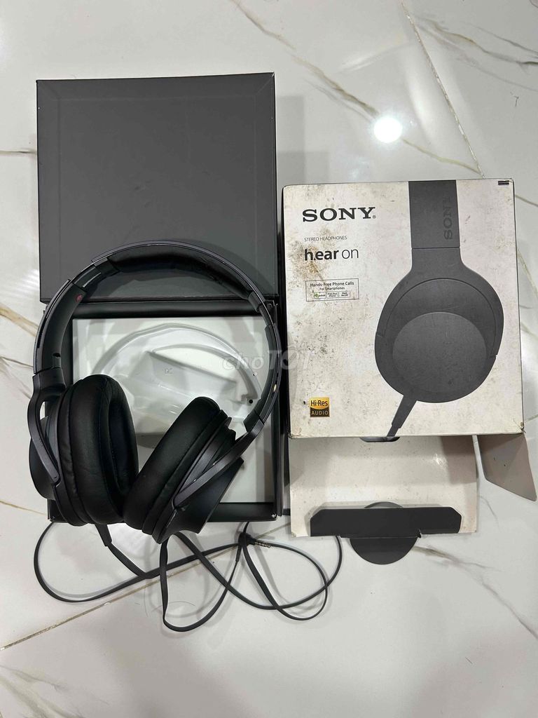 Tai nghe Sony MDR-100A Hi-Res Chống ồn Đen. Mua bán Tivi, Âm thanh tại Quận Phú Nhuận Tp Hồ Chí Minh được đăng bởi Tuấn hình 1