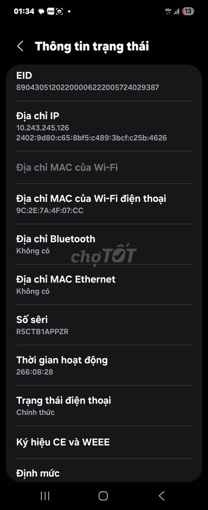 BÁN Zlip4 Ạ. Mua bán Điện thoại tại Thành phố Thuận An Bình Dương được đăng bởi Kien Bui hình 1