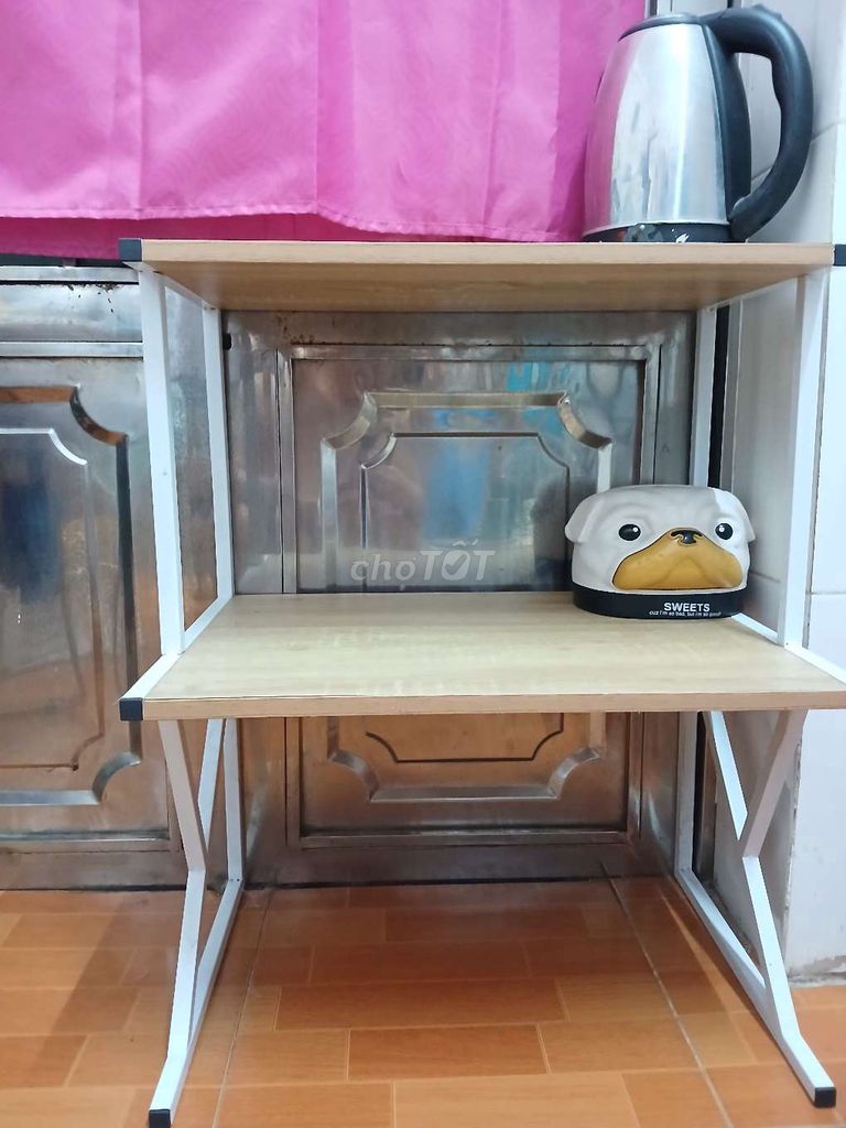Kệ đa năng Gỗ Sắt Nâu Trắng. Mua bán Tủ, kệ gia đình tại Quận 11 Tp Hồ Chí Minh được đăng bởi Nguyen Kim Hong Ngoc hình 1