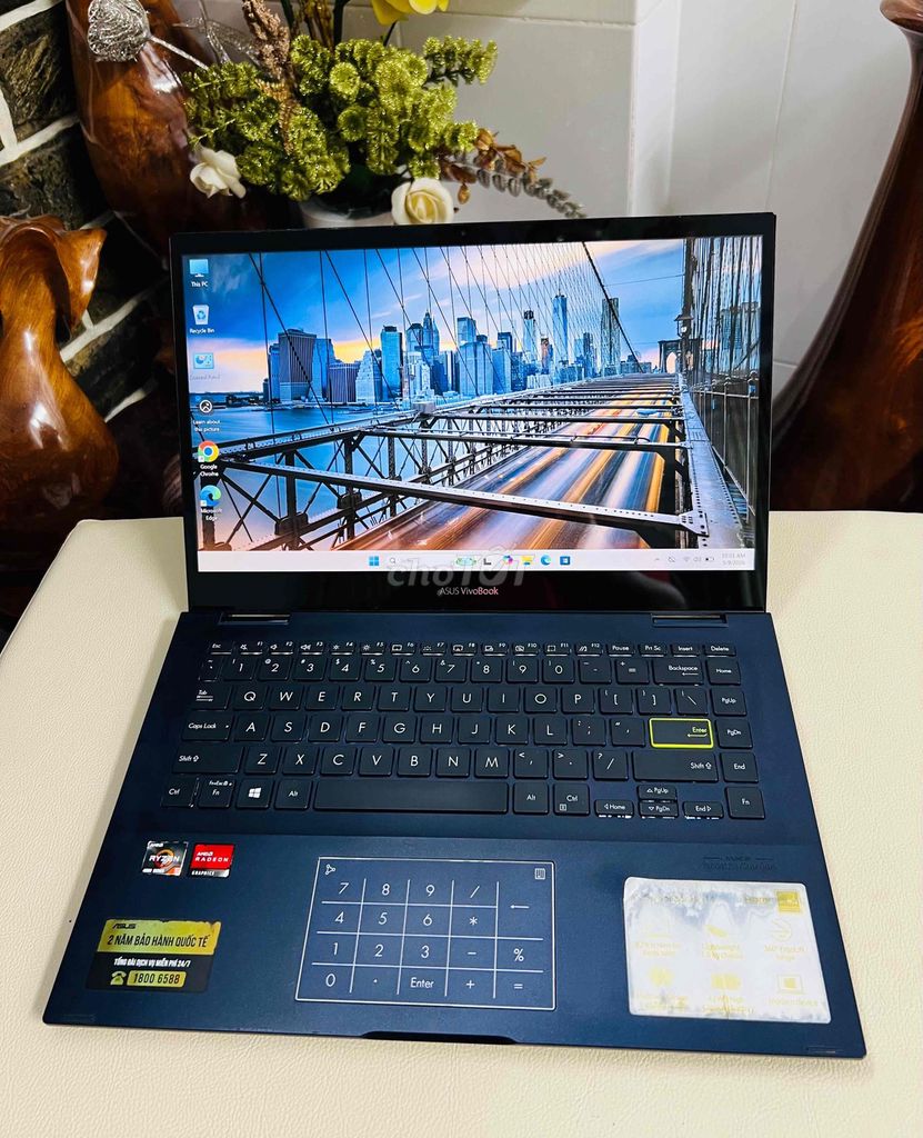 Asus Vivobook Flip 14- xoay gập 360. Cảm ứng. Mua bán Laptop tại Quận Gò Vấp Tp Hồ Chí Minh được đăng bởi Nguyễn văn thắng  hình 1