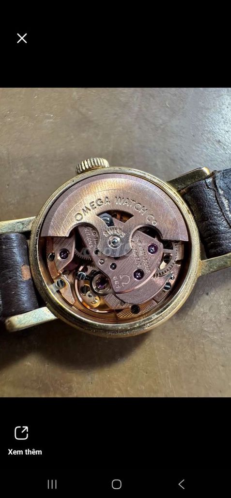 Đồng hồ 0mega De Ville Nữ Dây da. Mua bán Đồng hồ tại Quận Cầu Giấy Hà Nội được đăng bởi Mai Hữu Hoàng hình 1