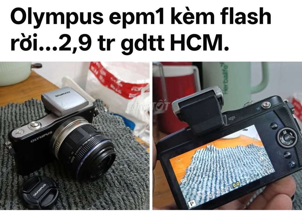 Máy ảnh Olympus EPM1 Đen. Mua bán Máy ảnh, Máy quay tại Quận Tân Phú Tp Hồ Chí Minh được đăng bởi Cường hình 1