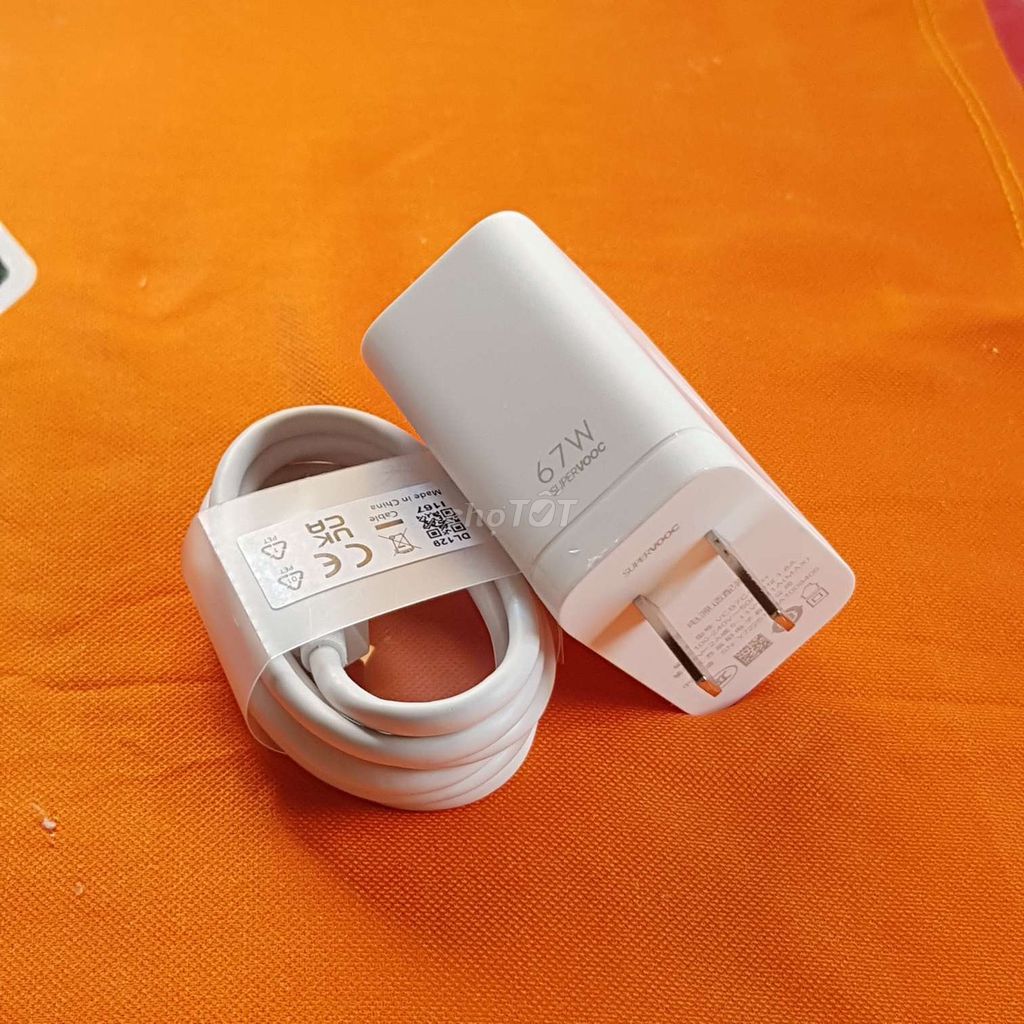 Bộ Sạc Nhanh Realme 12Pro, 12Pro+ 67W Chính Hãng. Mua bán Phụ kiện (Màn hình, Chuột...) tại Quận Hải Châu Đà Nẵng được đăng bởi Mr Lu An hình 1