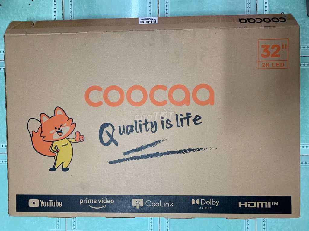 Tivi Coocaa 32S3U+ Gần như mới 100%. Mua bán Tivi, Âm thanh tại Quận Gò Vấp Tp Hồ Chí Minh được đăng bởi Thinh Than hình 1