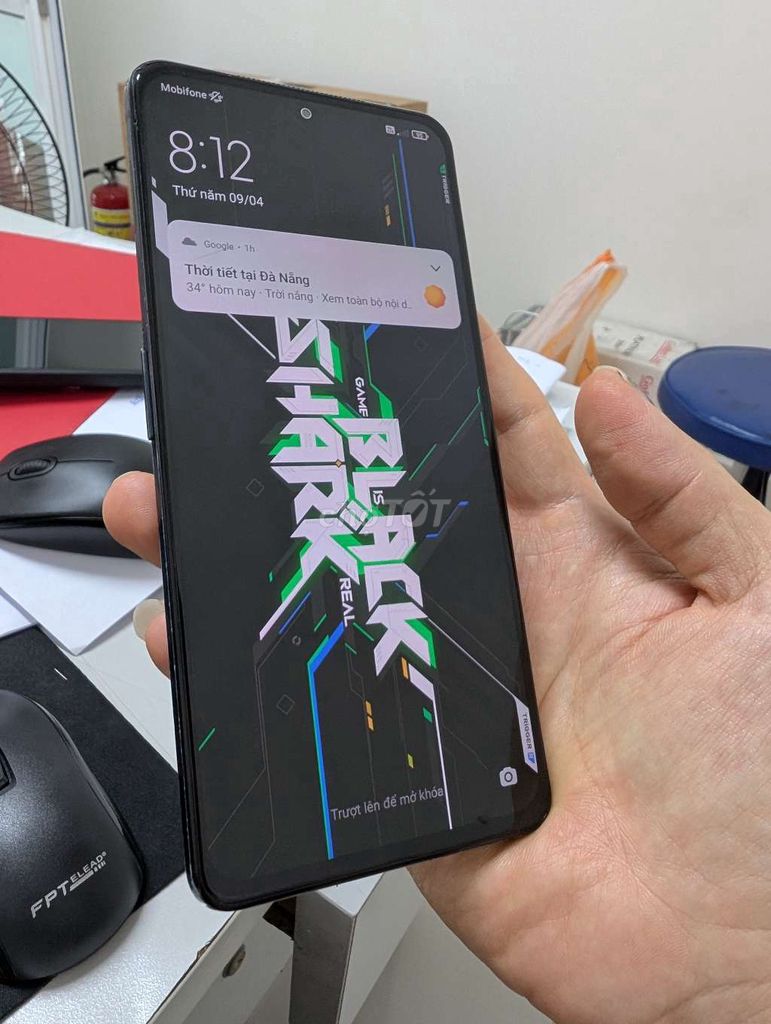 Black Shark 4 128GB. Mua bán Điện thoại tại Quận Cẩm Lệ Đà Nẵng được đăng bởi T trải nghiệm hình 1