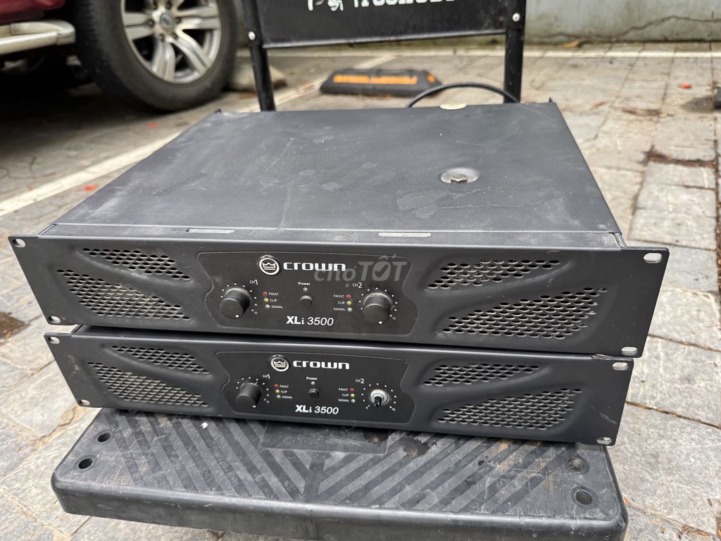 Amply Crown XLi 3500 Đen Đã sử dụng. Mua bán Tivi, Âm thanh tại Huyện Văn Giang Hưng Yên được đăng bởi BÌNH hình 1