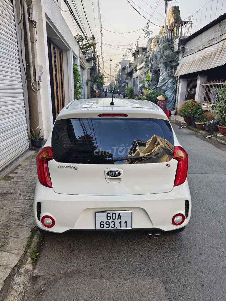 Kia Morning Si 2016 Trắng. Mua bán Ô tô tại Thành phố Biên Hòa Đồng Nai được đăng bởi Anh Sơn hình 5