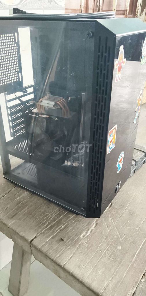 Case máy tính Cooler Master Đen Tản khí, 4 quạt. Mua bán Máy tính để bàn tại Huyện Gò Công Đông Tiền Giang được đăng bởi An hình 1