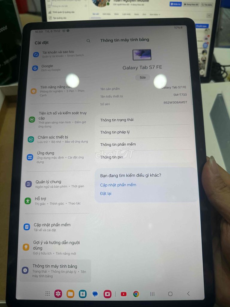 Tab S7 fe 4/64 giá rẻ