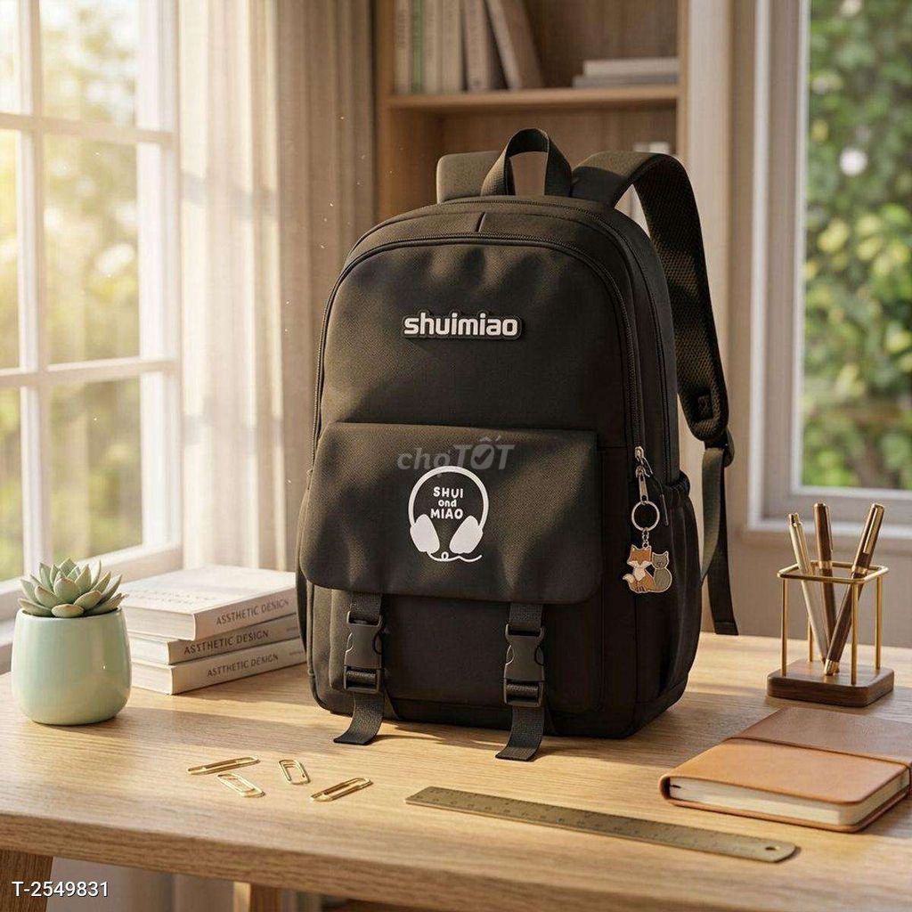 BALO DÙ ĐEN A5606 – SIZE 46x32CM. Mua bán Túi xách tại Huyện Phú Xuyên Hà Nội được đăng bởi Huyền Linh hình 1