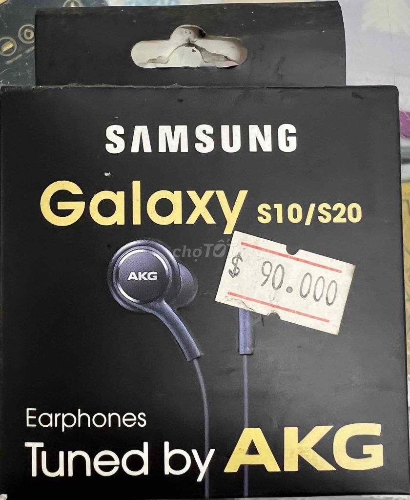 Tai nghe Samsung Galaxy S10/S20 Type-C AKG Đen Mới. Mua bán Tivi, Âm thanh tại Quận 10 Tp Hồ Chí Minh được đăng bởi Phụ Kiện Điện Thoại Giá Rẻ hình 1