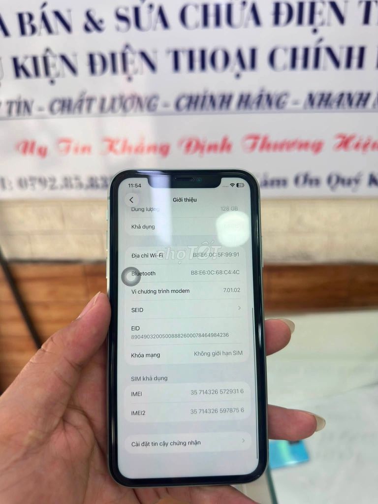 Apple iPhone 11 128GB Tím VN/A Like New. Mua bán Điện thoại tại Quận 10 Tp Hồ Chí Minh được đăng bởi Hội Đồ Điện Tử hình 1