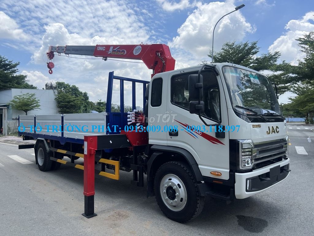 Bán JAC N900 9 tấn Cẩu Unic 370 và 550 thùng 6.4m. Mua bán Xe tải, xe ben tại Quận 12 Tp Hồ Chí Minh được đăng bởi Mr Thành hình 3