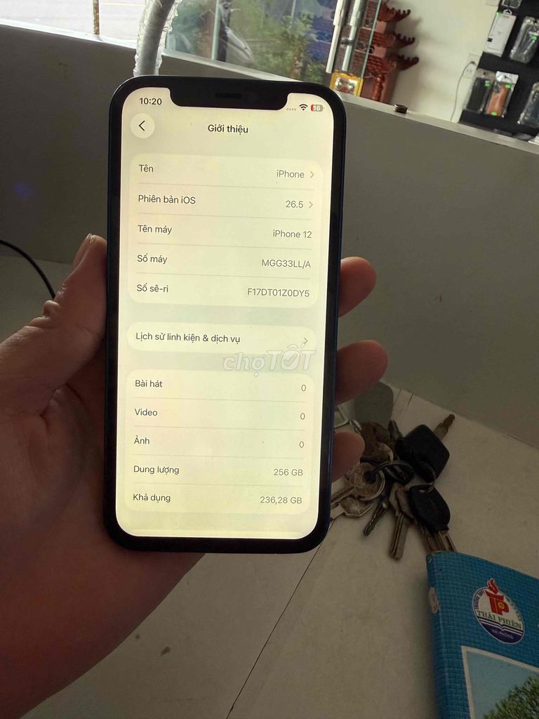iPhone 12 256GB Xanh. Mua bán Điện thoại tại Huyện Thuỷ Nguyên Hải Phòng được đăng bởi Nguyễn Toàn hình 1