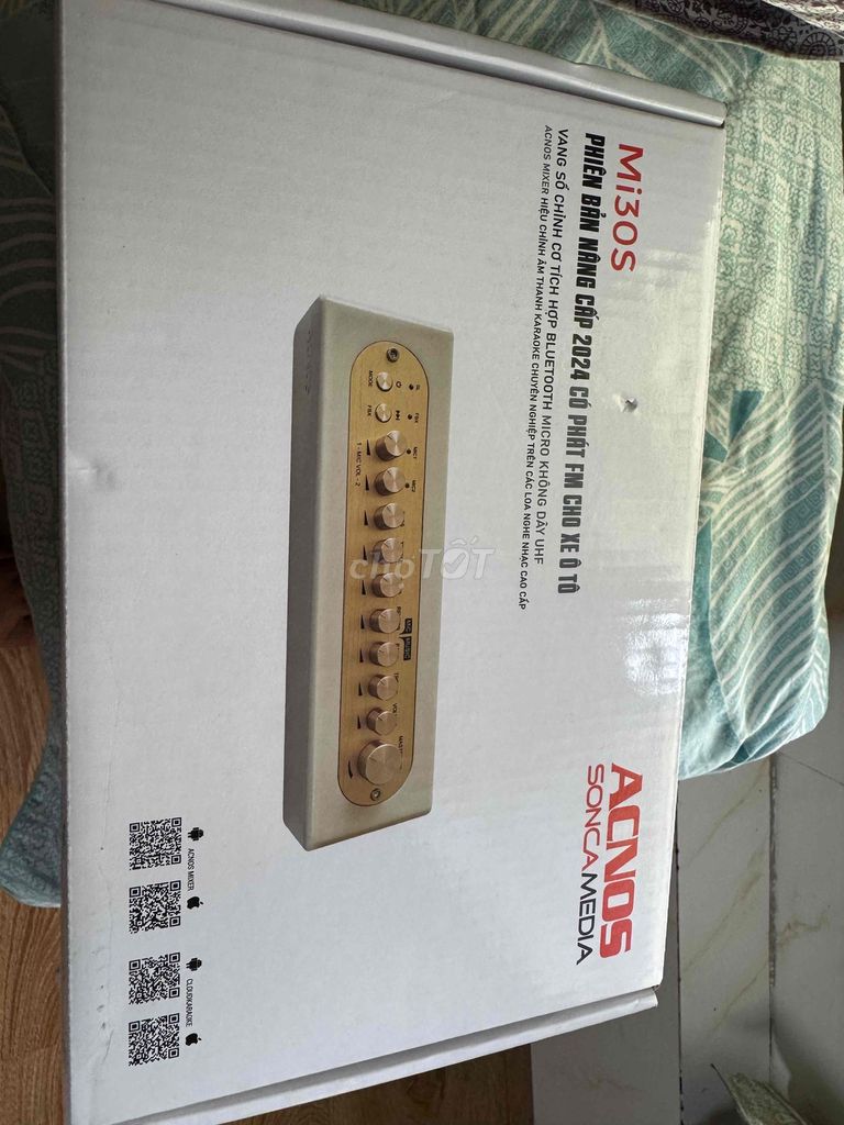 Micro karaoke Acnos Mi 30S V2 ( đẹp 98% ít dùng). Mua bán Tivi, Âm thanh tại Quận 11 Tp Hồ Chí Minh được đăng bởi Minh hình 1