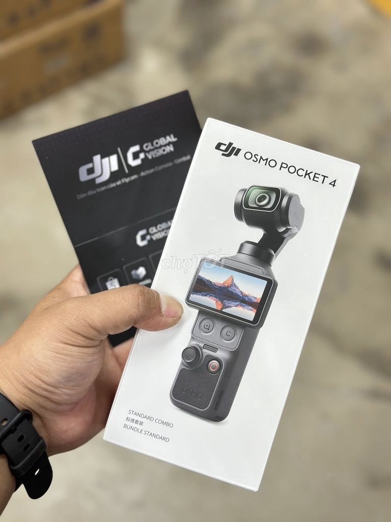 DJI Osmo pocket 4 - 107Gb. New seal. Mua bán Máy ảnh, Máy quay tại Thành phố Biên Hòa Đồng Nai được đăng bởi Minh hình 1