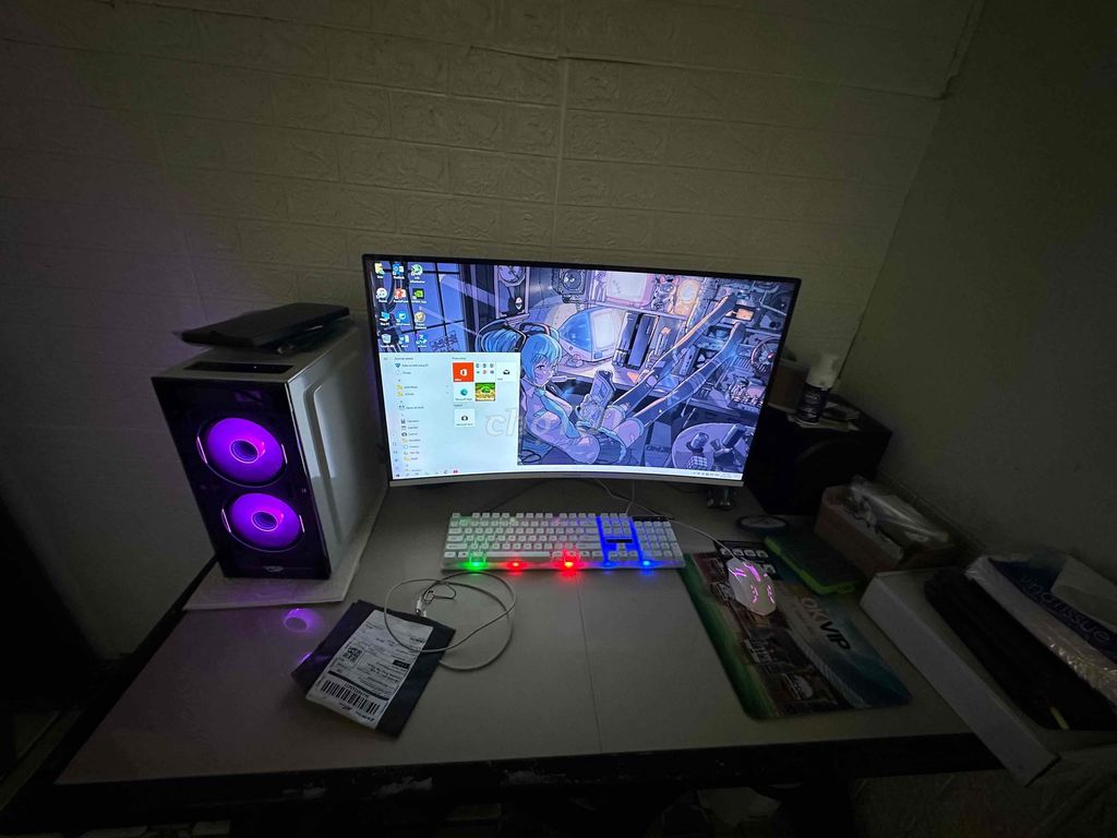 Máy tính để bàn i3 10105F GTX 1050. Mua bán Máy tính để bàn tại Thị xã Phú Mỹ Bà Rịa - Vũng Tàu được đăng bởi DDDUUUYYY hình 1