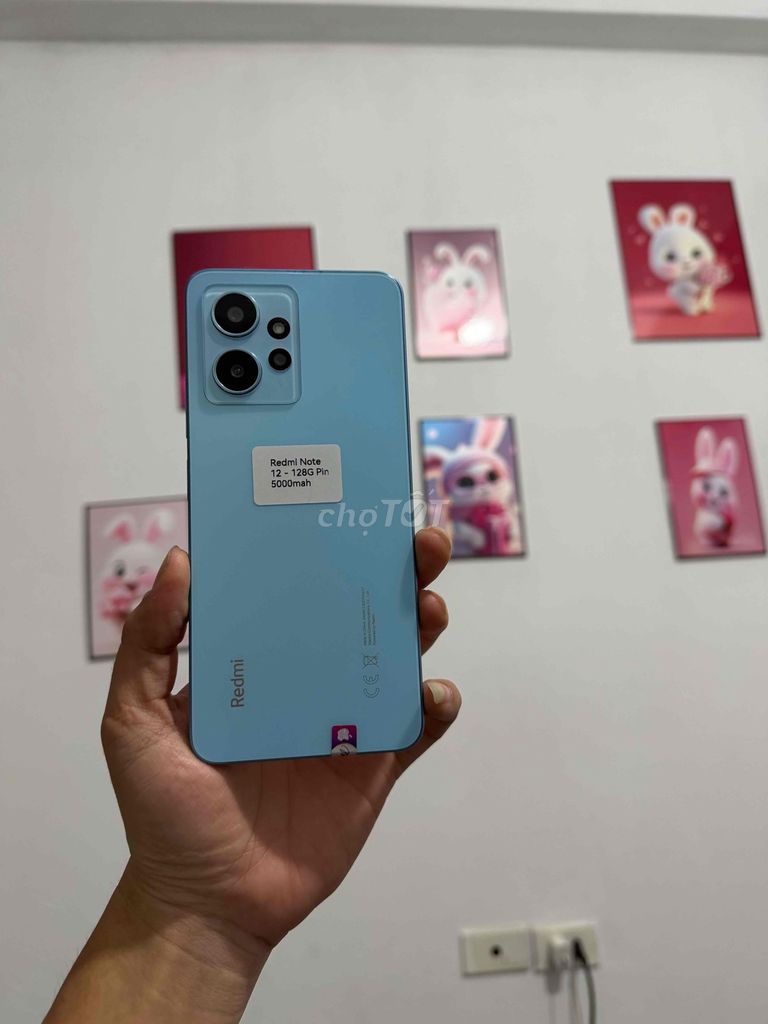 Xiaomi Redmi Note 12 Xanh 12GB 5000mAh. Mua bán Điện thoại tại Quận Cầu Giấy Hà Nội được đăng bởi Có Ship Toàn Quốc hình 1