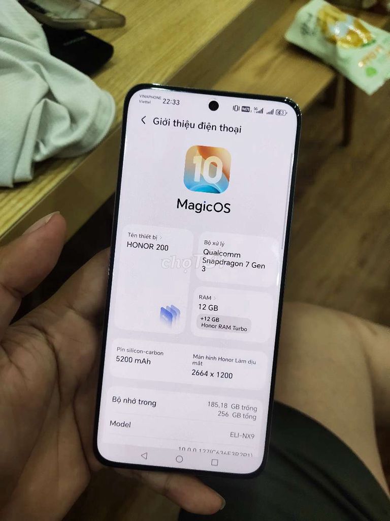 Honor 200 256GB Trắng. Mua bán Điện thoại tại Quận Cầu Giấy Hà Nội được đăng bởi Học hình 1