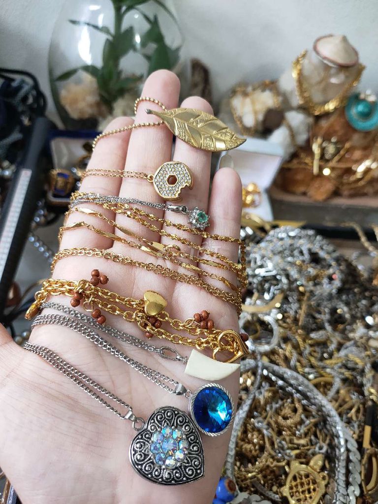 combo day chuyền nữ . Mua bán Phụ kiện thời trang khác tại Quận Bình Tân Tp Hồ Chí Minh được đăng bởi  chuyên hàng si nhật sĩ lẻ hình 1