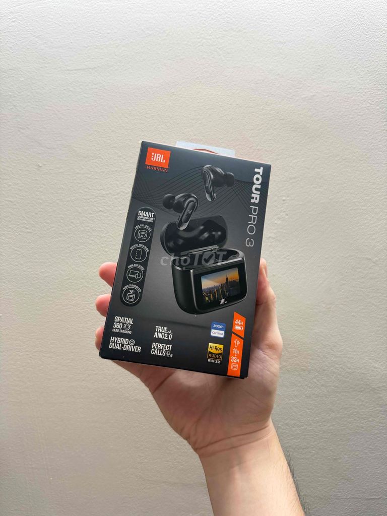 JBL Tour Pro 3 new 100% - chính hãng PGI chưa kích. Mua bán Tivi, Âm thanh tại Quận 4 Tp Hồ Chí Minh được đăng bởi Bảo Nam  hình 1