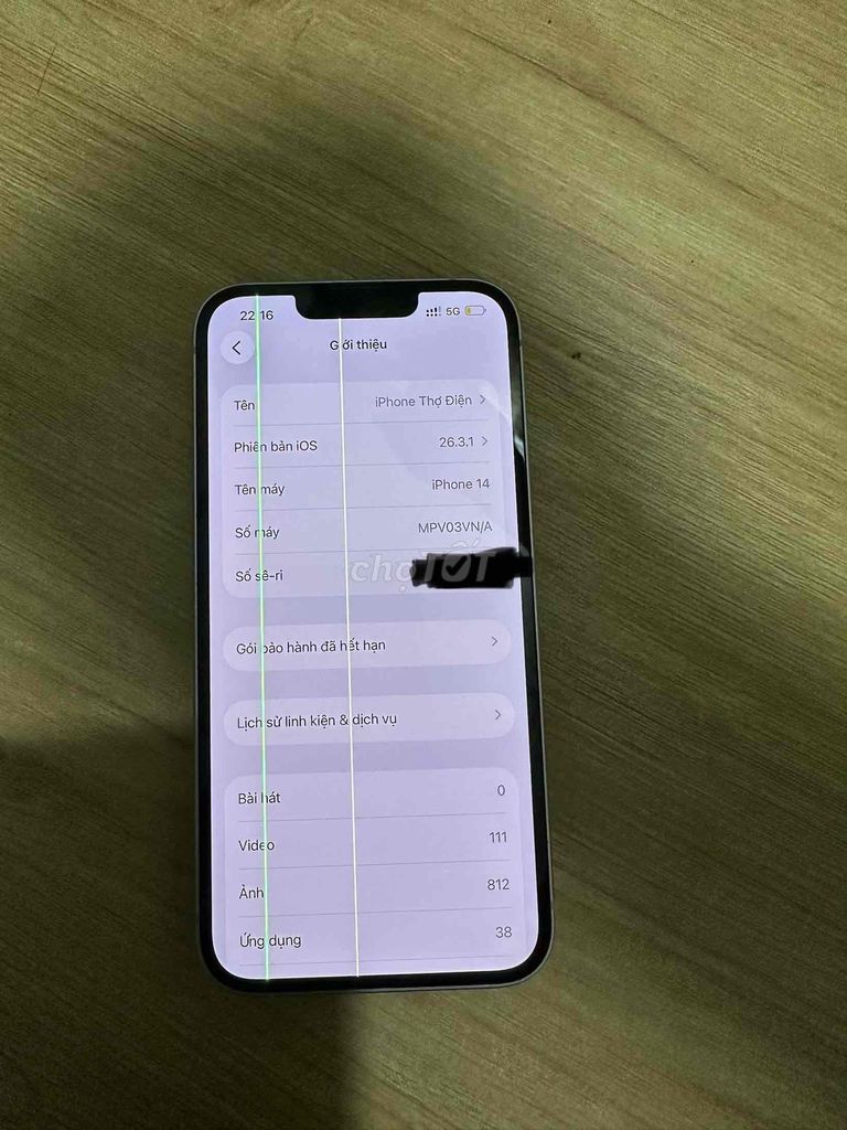 Ip 14 VN/A cần gl sang 14pro hoặc 15pro. Mua bán Điện thoại tại Quận 12 Tp Hồ Chí Minh được đăng bởi Lê Trí Nghĩa hình 1