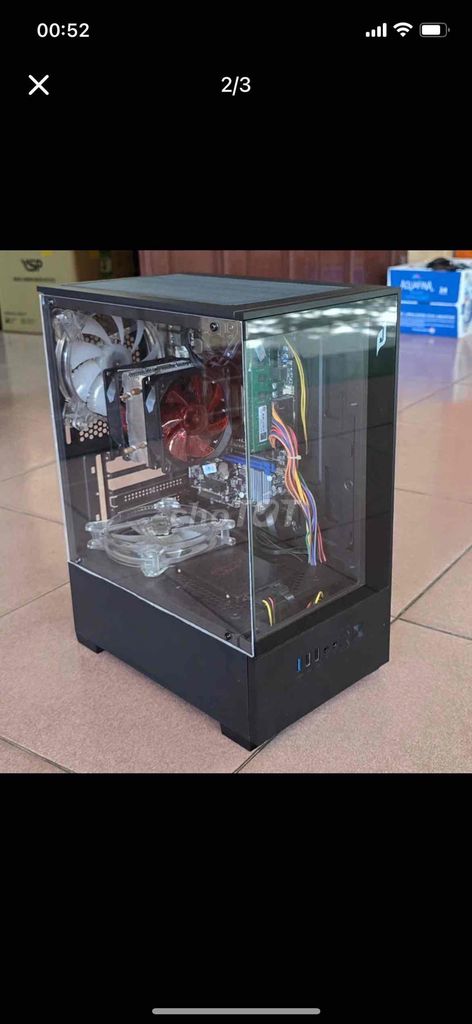 vừa lắp case, bán cho anh em cần