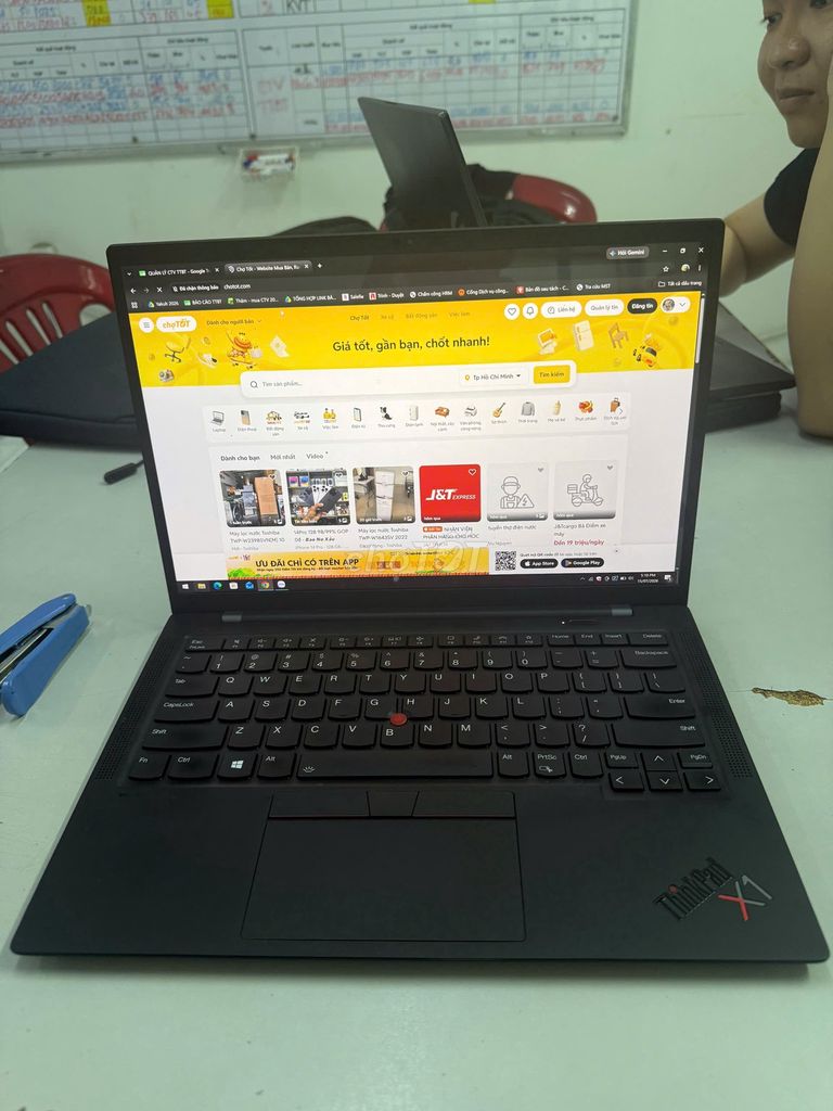 Lenovo ThinkPad X1 Carbon Gen 9 i7 32GB/512GB. Mua bán Laptop tại Quận Bình Tân Tp Hồ Chí Minh được đăng bởi Nguyễn Việt Trung hình 1