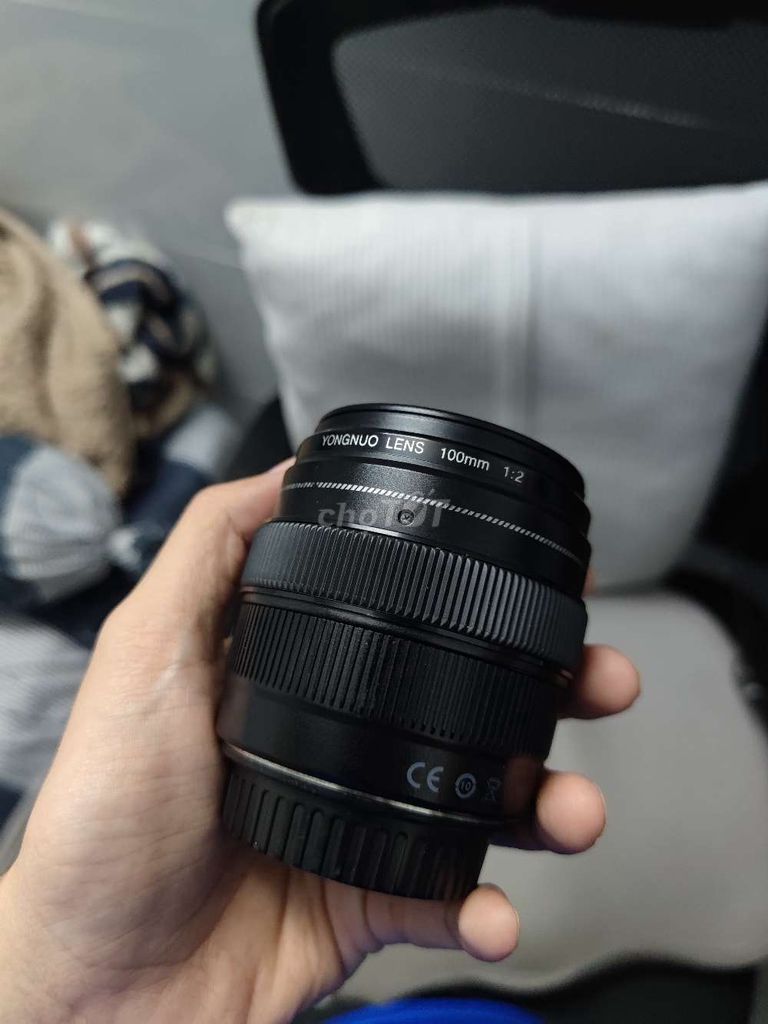 Ống kính Yongnuo 100mm F/2 có fix. Mua bán Máy ảnh, Máy quay tại Thành phố Biên Hòa Đồng Nai được đăng bởi Phi Long hình 1