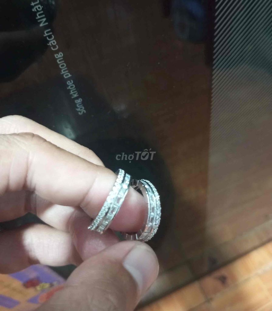 Nhẫn Titan cả hai đeo sáng lắm. Mua bán Phụ kiện thời trang khác tại Thành phố Trà Vinh Trà Vinh được đăng bởi ken ken hình 1
