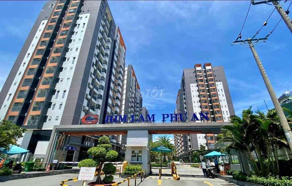 Cho thuê căn hộ Him Lam Phú An 70m2 full nội thất