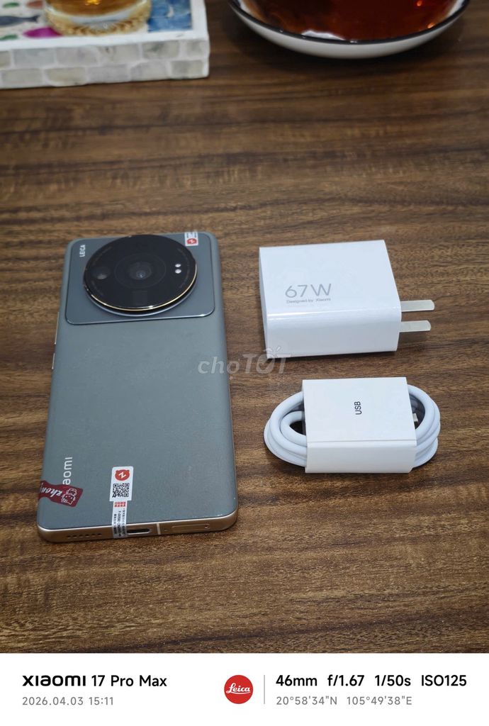 Xiaomi Mi 12S Ultra 12/256 Xám sạc 67w có ship COD. Mua bán Điện thoại tại Quận Hoàng Mai Hà Nội được đăng bởi Trần Ngọc Hiếu hình 1