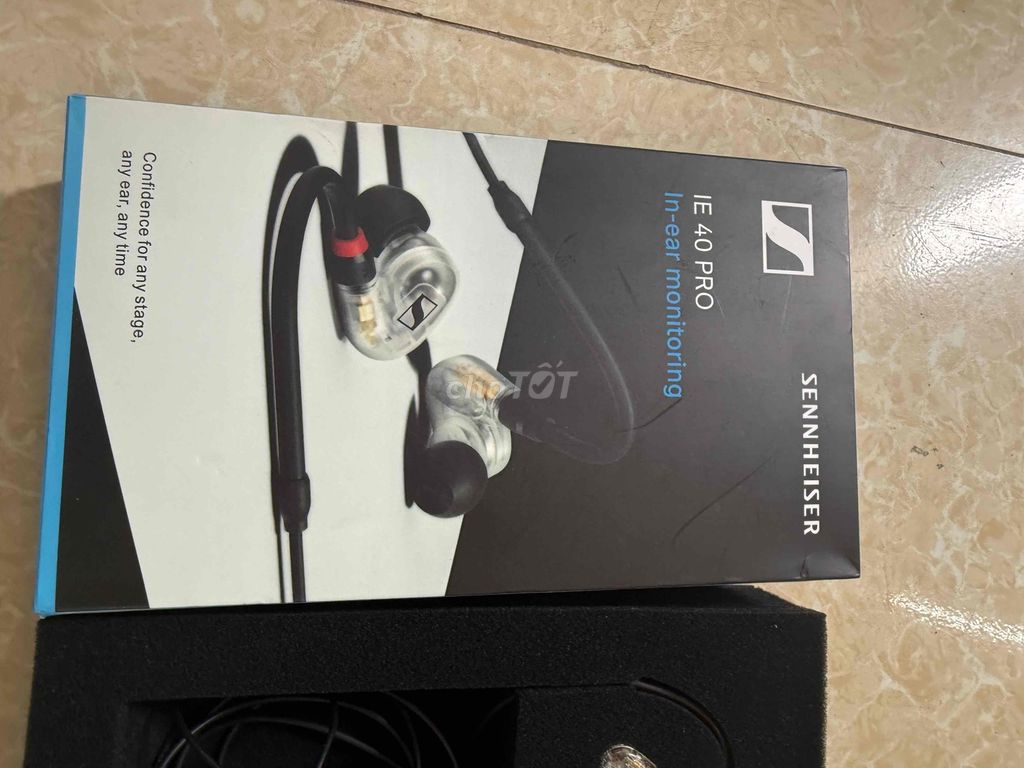 Tai nghe Sennheiser IE 40 PRO Trong suốt. Mua bán Tivi, Âm thanh tại Huyện Phú Xuyên Hà Nội được đăng bởi Cao văn nguyên hình 1